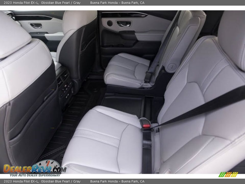 Rear Seat of 2023 Honda Pilot EX-L Photo #16