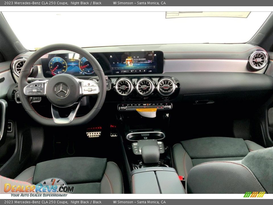 Dashboard of 2023 Mercedes-Benz CLA 250 Coupe Photo #6