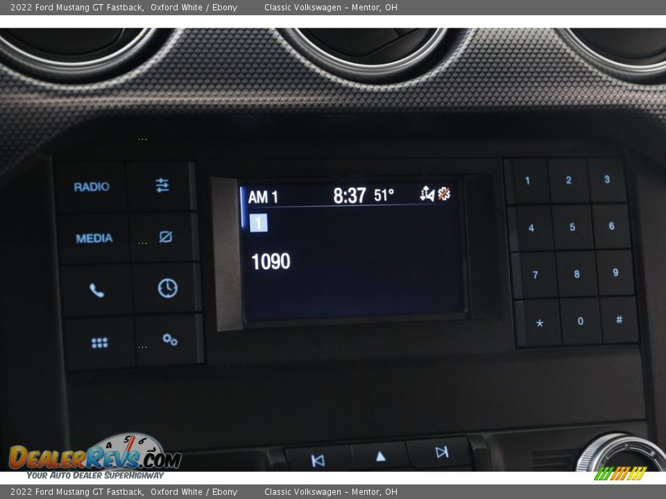 2022 Ford Mustang GT Fastback Oxford White / Ebony Photo #11