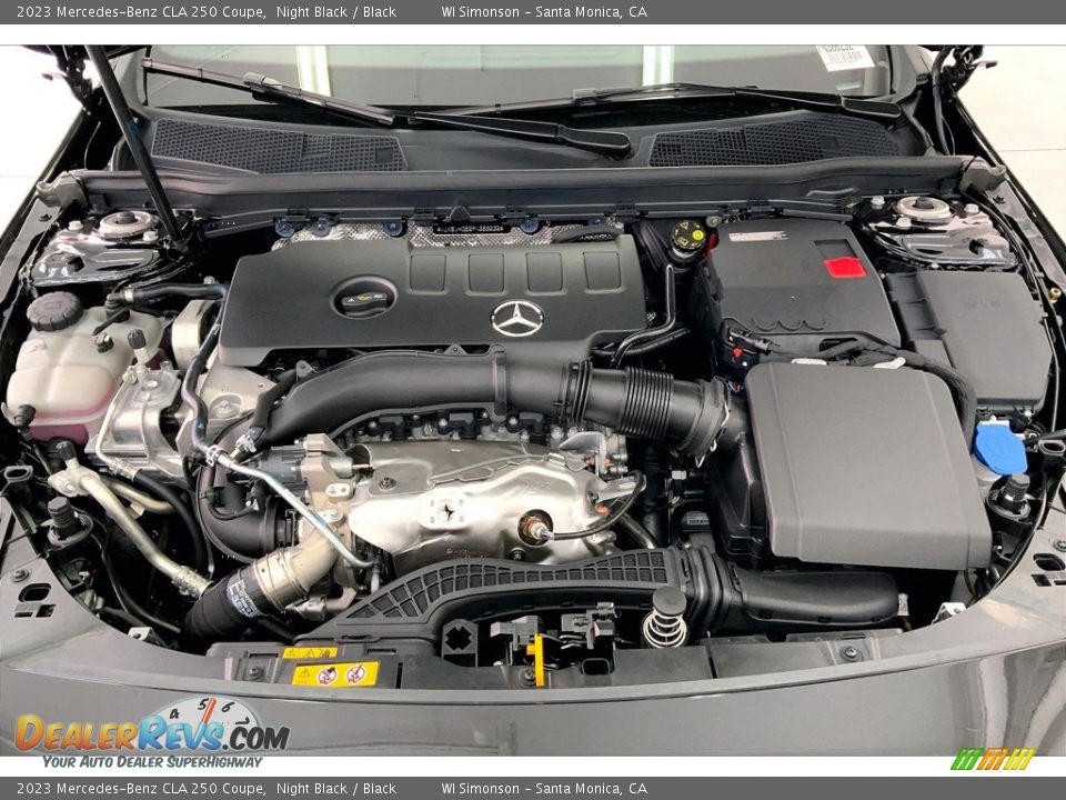 2023 Mercedes-Benz CLA 250 Coupe 2.0 Liter Turbocharged DOHC 16-Valve VVT 4 Cylinder Engine Photo #9