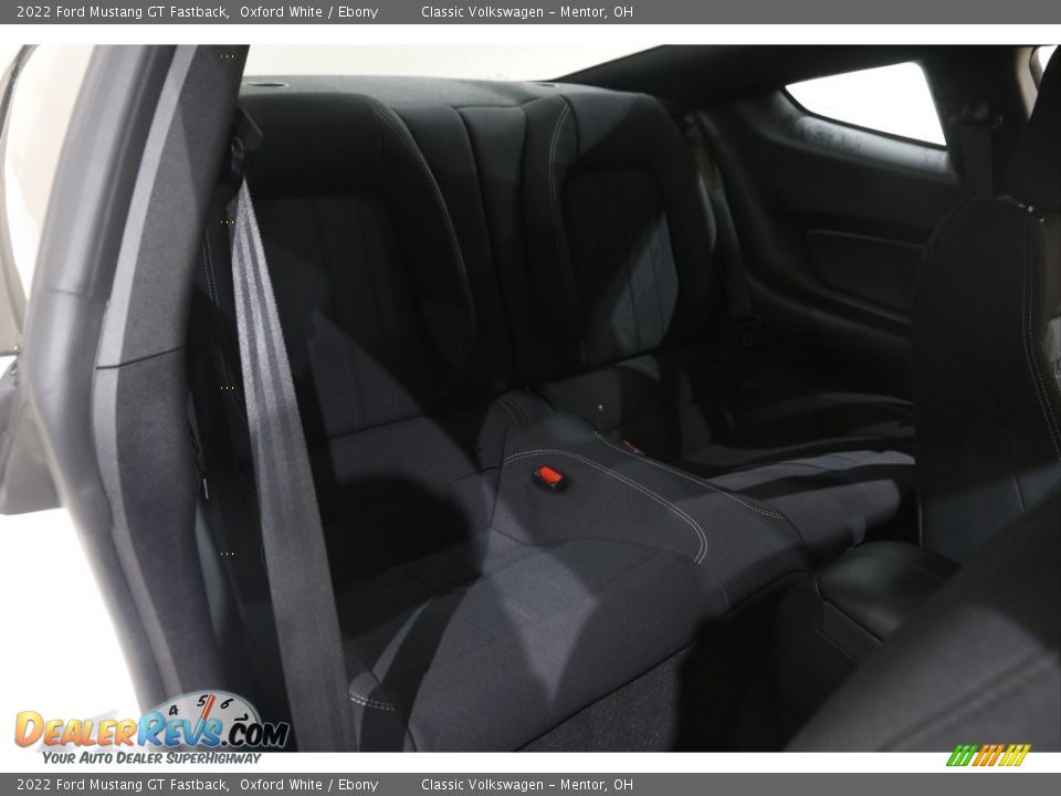Rear Seat of 2022 Ford Mustang GT Fastback Photo #17