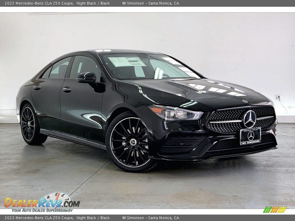 Front 3/4 View of 2023 Mercedes-Benz CLA 250 Coupe Photo #12