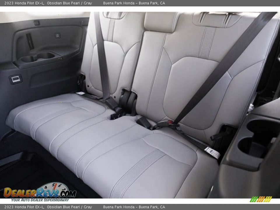 Rear Seat of 2023 Honda Pilot EX-L Photo #25