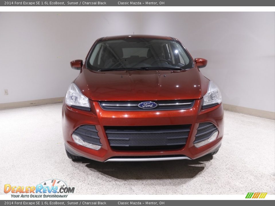 2014 Ford Escape SE 1.6L EcoBoost Sunset / Charcoal Black Photo #2