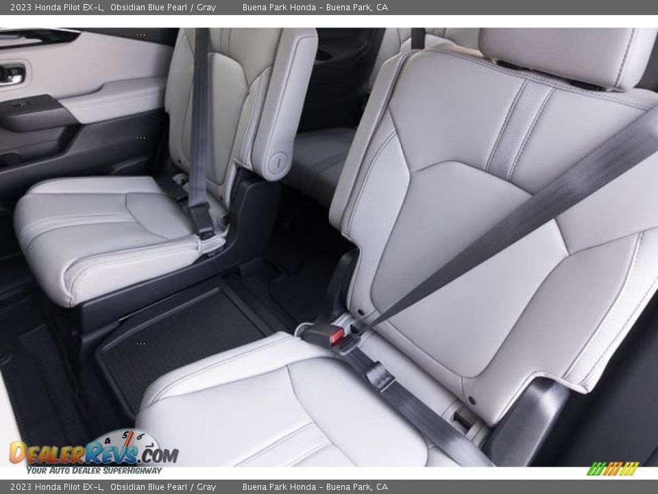 Rear Seat of 2023 Honda Pilot EX-L Photo #26