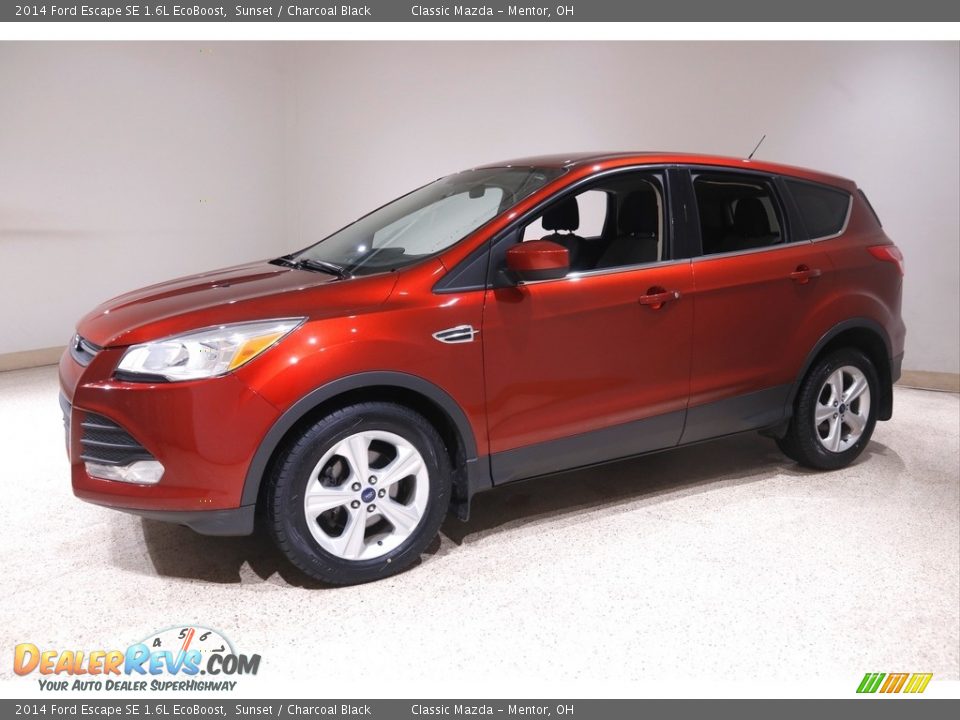 2014 Ford Escape SE 1.6L EcoBoost Sunset / Charcoal Black Photo #3