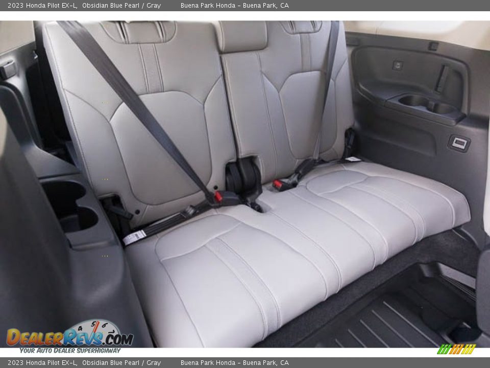 Rear Seat of 2023 Honda Pilot EX-L Photo #27