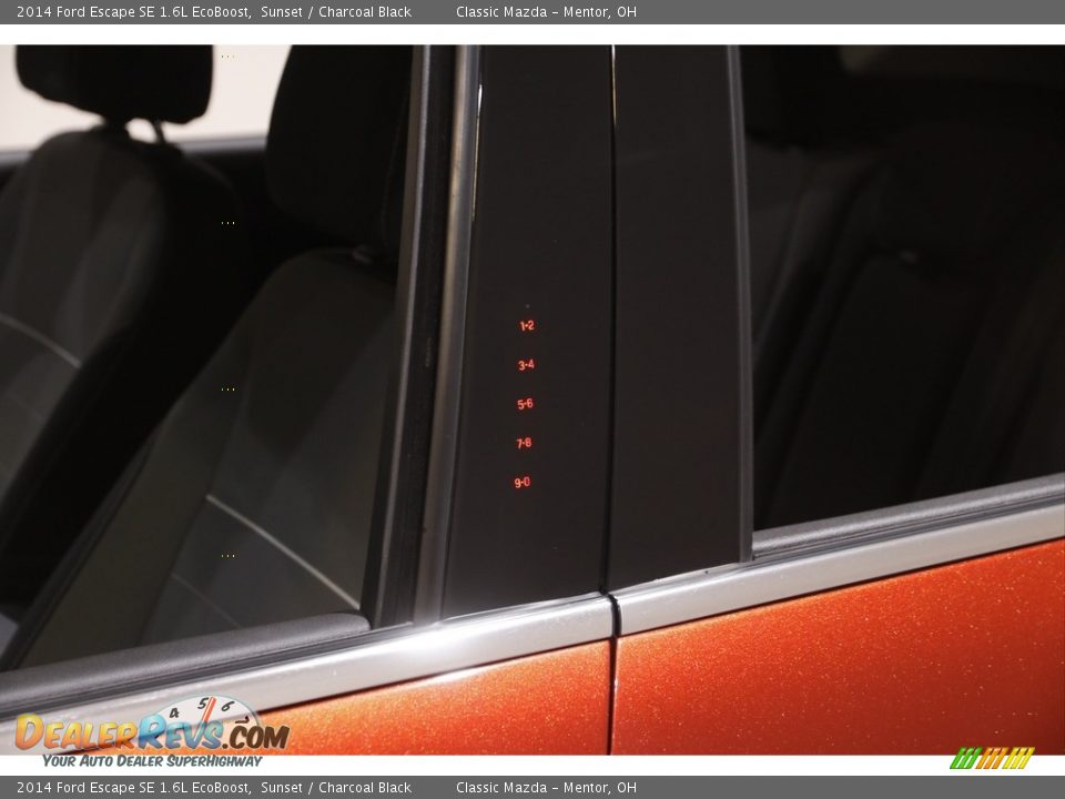 2014 Ford Escape SE 1.6L EcoBoost Sunset / Charcoal Black Photo #4