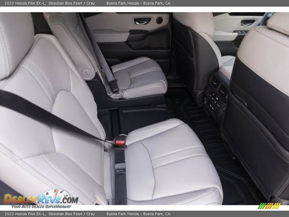 Rear Seat of 2023 Honda Pilot EX-L Photo #28