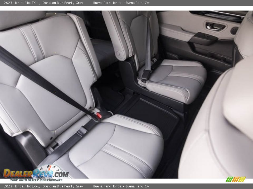 Rear Seat of 2023 Honda Pilot EX-L Photo #29