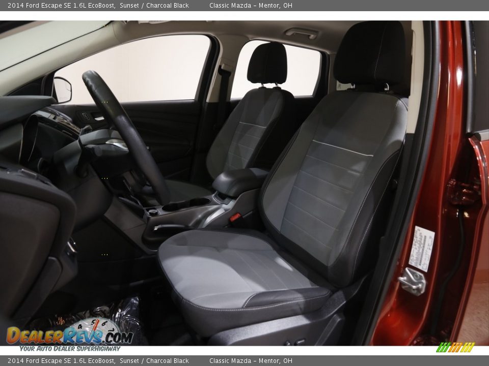 2014 Ford Escape SE 1.6L EcoBoost Sunset / Charcoal Black Photo #6
