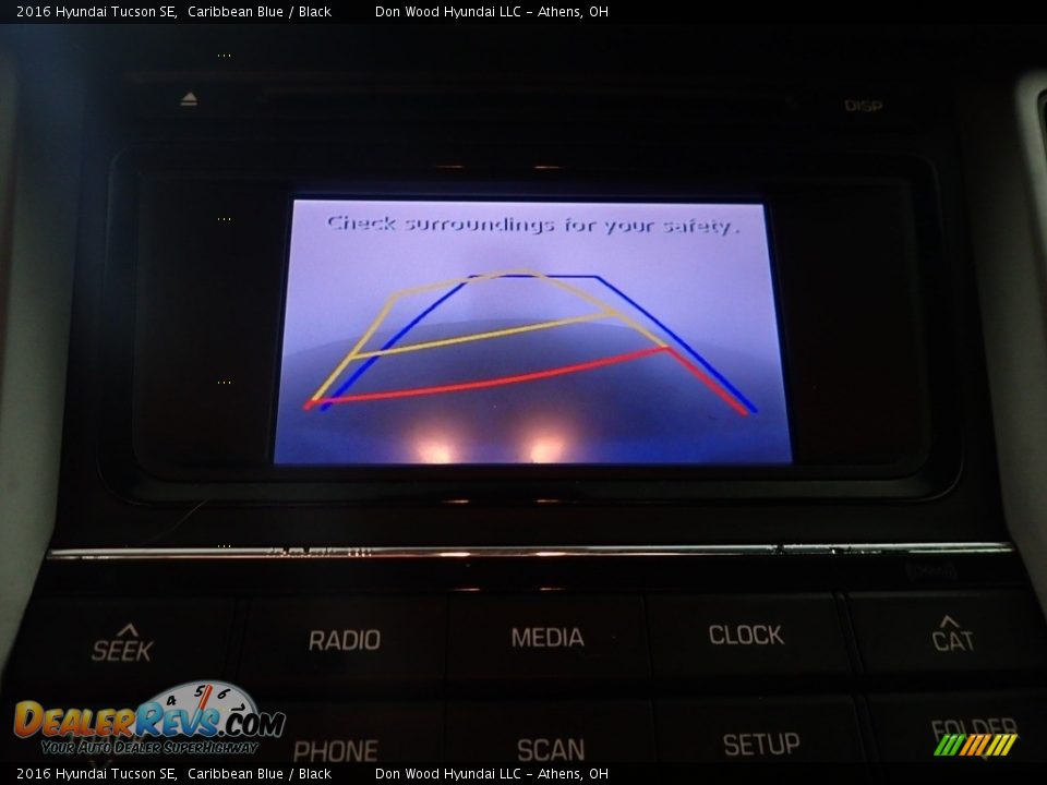 2016 Hyundai Tucson SE Caribbean Blue / Black Photo #2