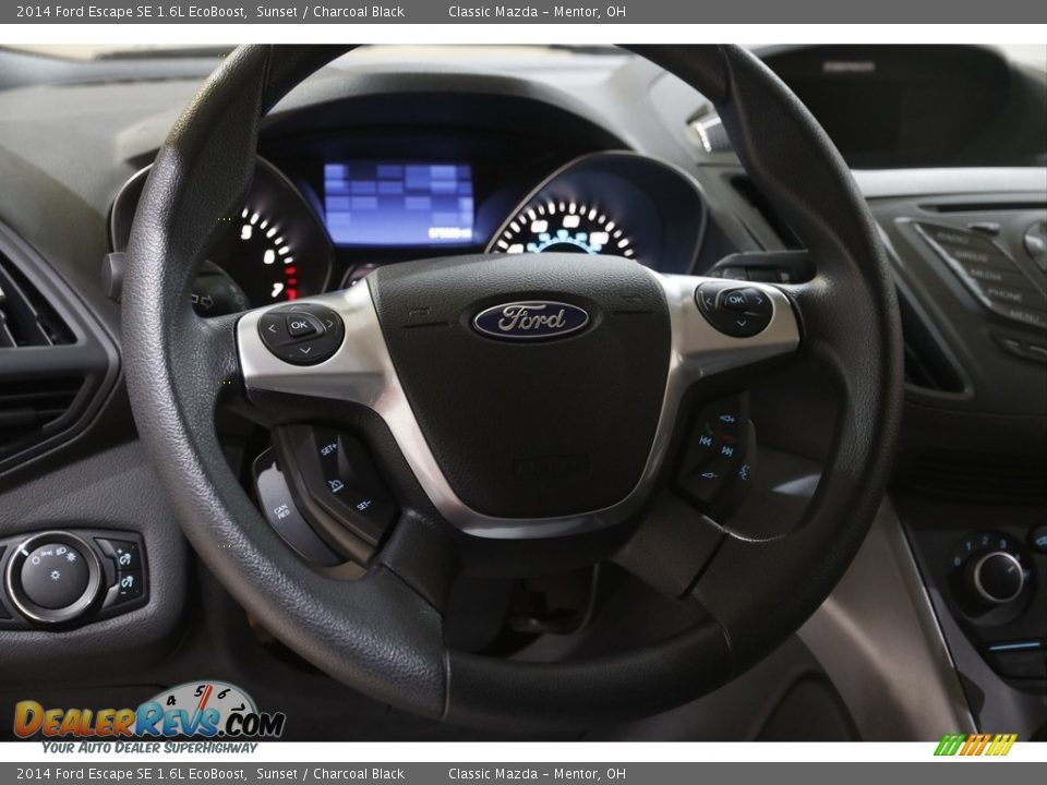 2014 Ford Escape SE 1.6L EcoBoost Sunset / Charcoal Black Photo #8