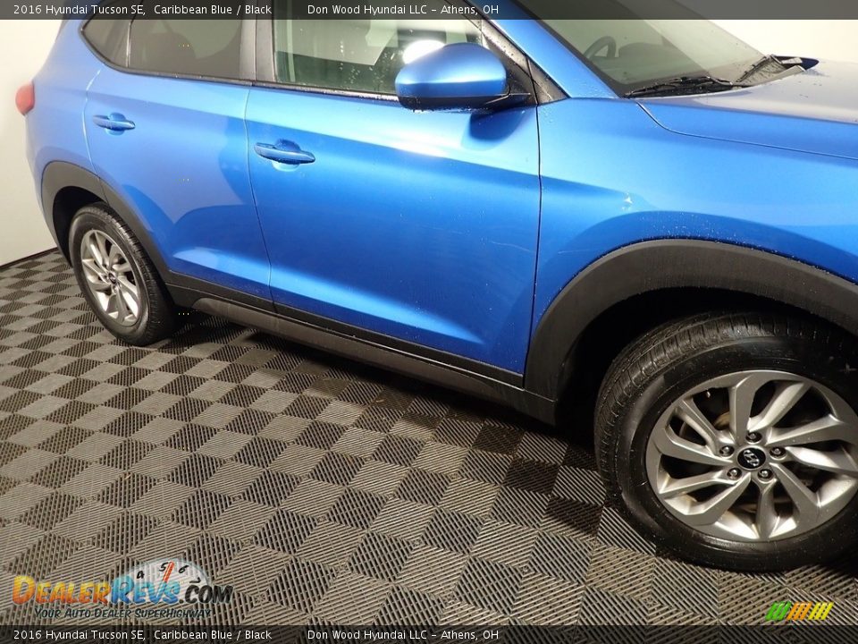 2016 Hyundai Tucson SE Caribbean Blue / Black Photo #4