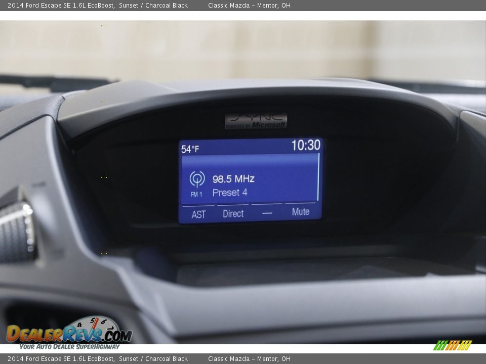 2014 Ford Escape SE 1.6L EcoBoost Sunset / Charcoal Black Photo #11