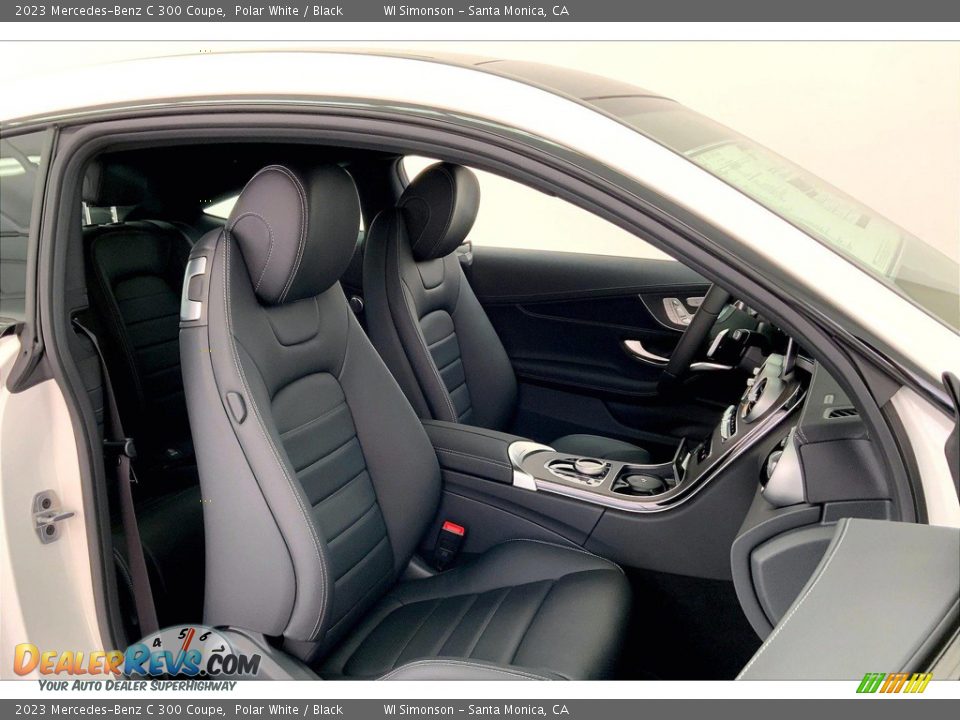 Front Seat of 2023 Mercedes-Benz C 300 Coupe Photo #5