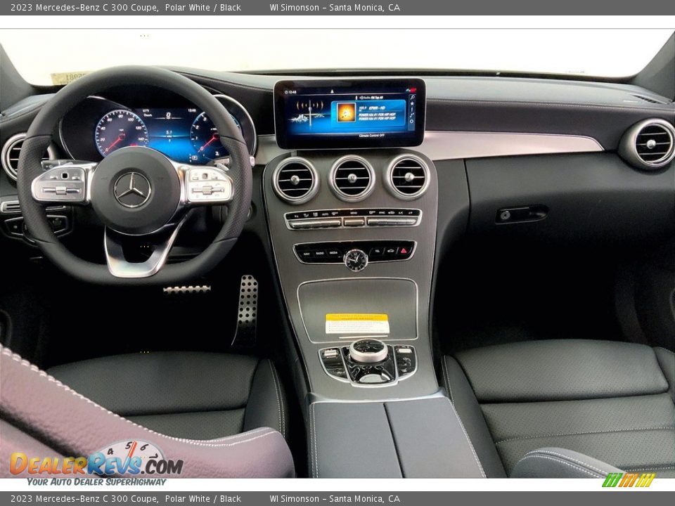 Dashboard of 2023 Mercedes-Benz C 300 Coupe Photo #6
