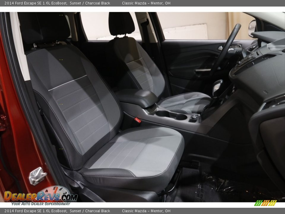 2014 Ford Escape SE 1.6L EcoBoost Sunset / Charcoal Black Photo #15