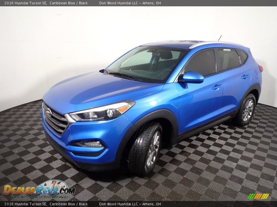 2016 Hyundai Tucson SE Caribbean Blue / Black Photo #9