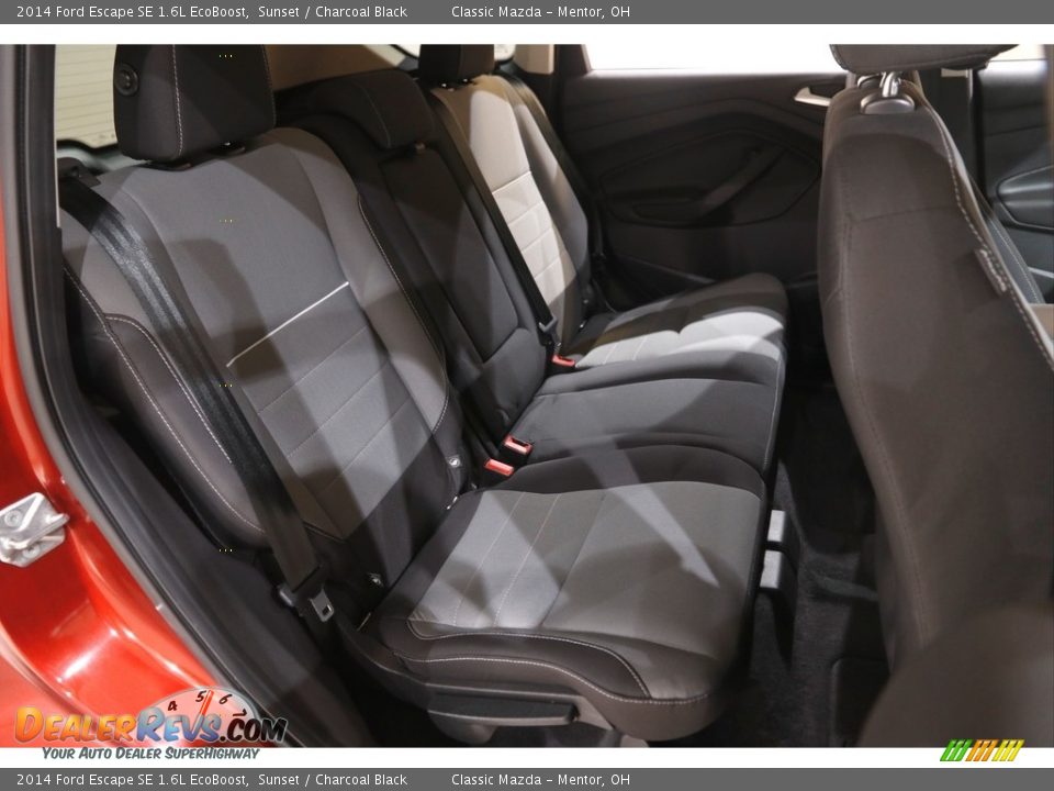 2014 Ford Escape SE 1.6L EcoBoost Sunset / Charcoal Black Photo #16