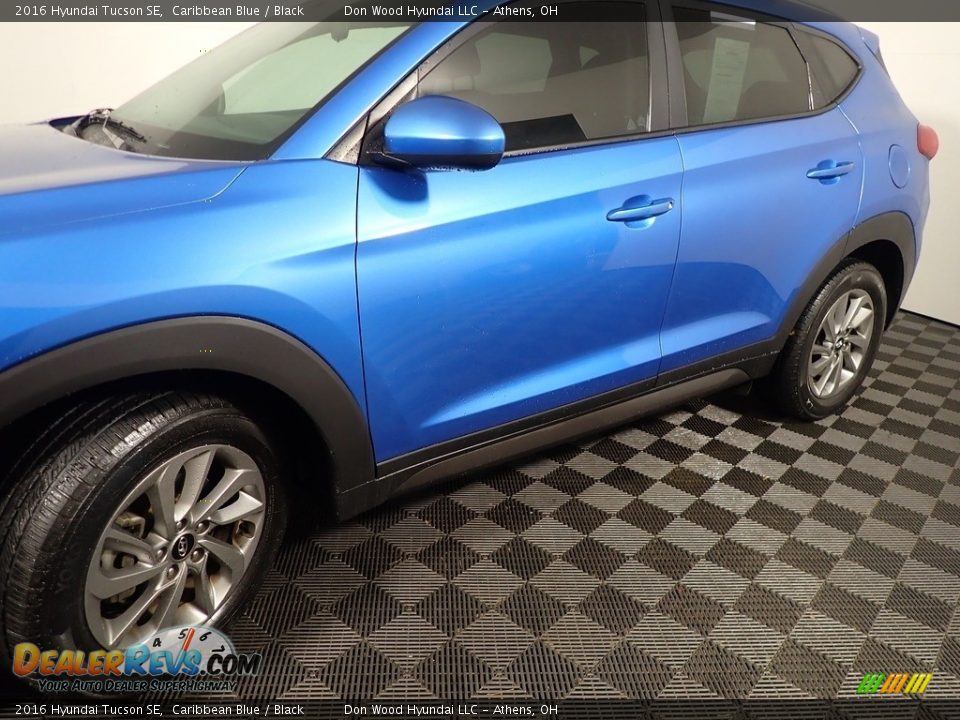 2016 Hyundai Tucson SE Caribbean Blue / Black Photo #10