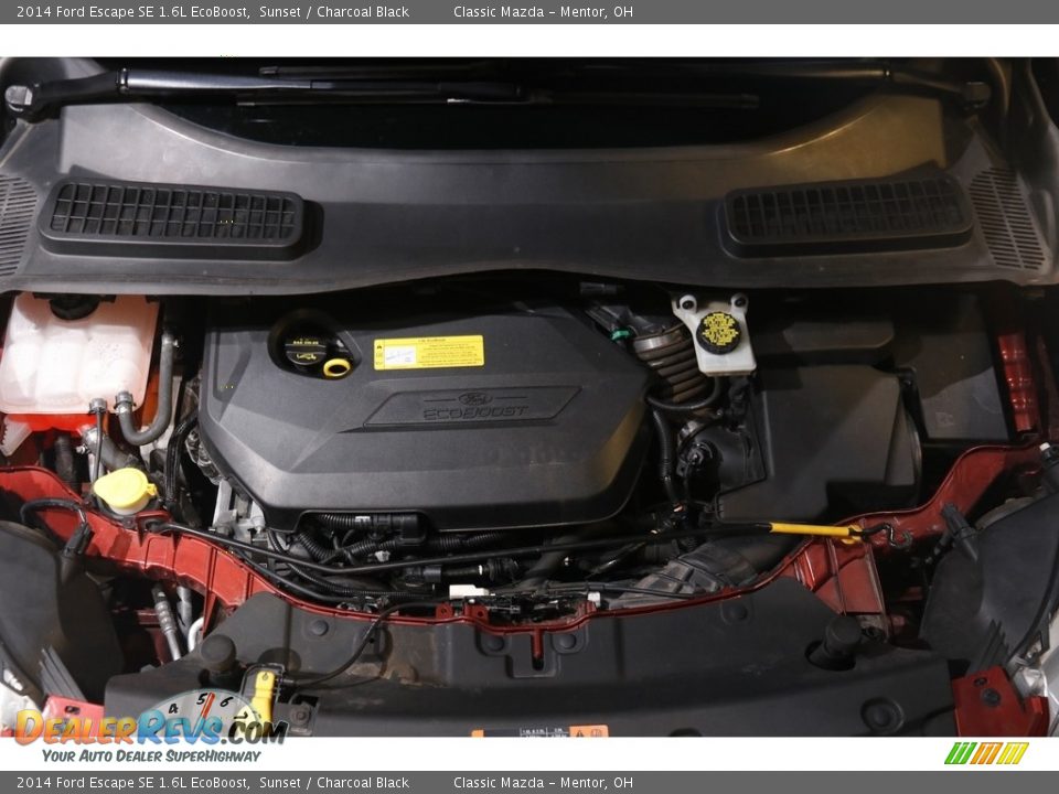 2014 Ford Escape SE 1.6L EcoBoost Sunset / Charcoal Black Photo #19