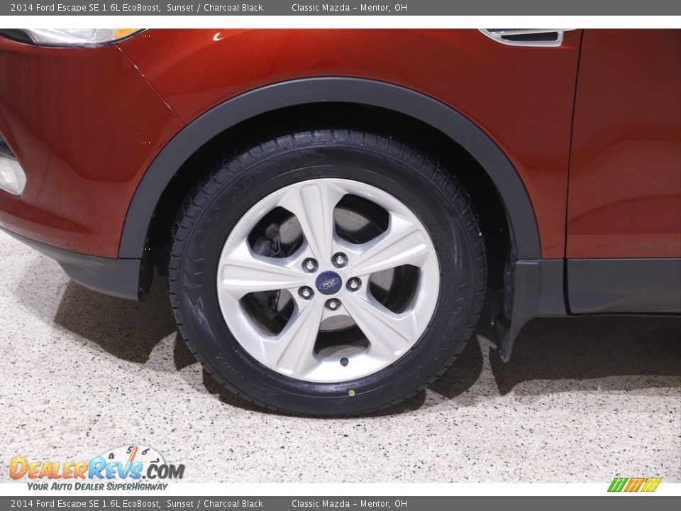2014 Ford Escape SE 1.6L EcoBoost Sunset / Charcoal Black Photo #20