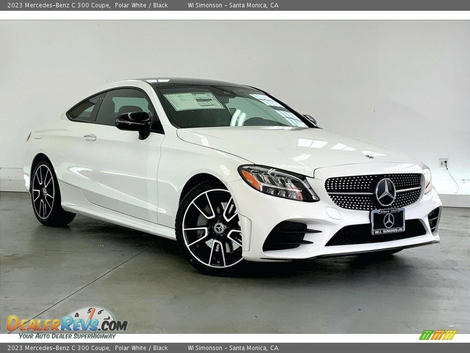 Front 3/4 View of 2023 Mercedes-Benz C 300 Coupe Photo #12