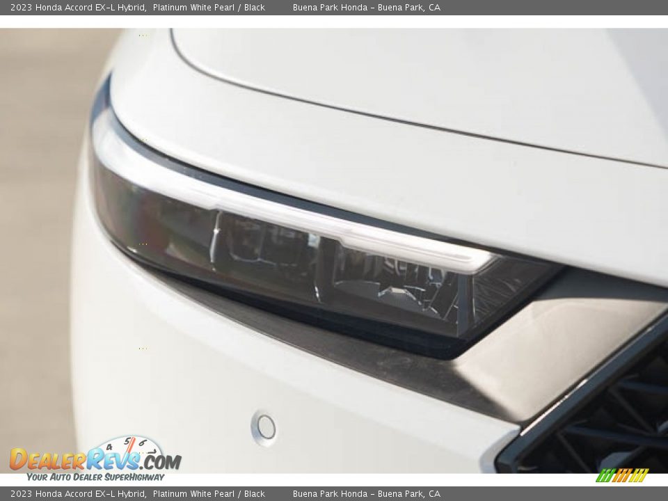 2023 Honda Accord EX-L Hybrid Platinum White Pearl / Black Photo #4