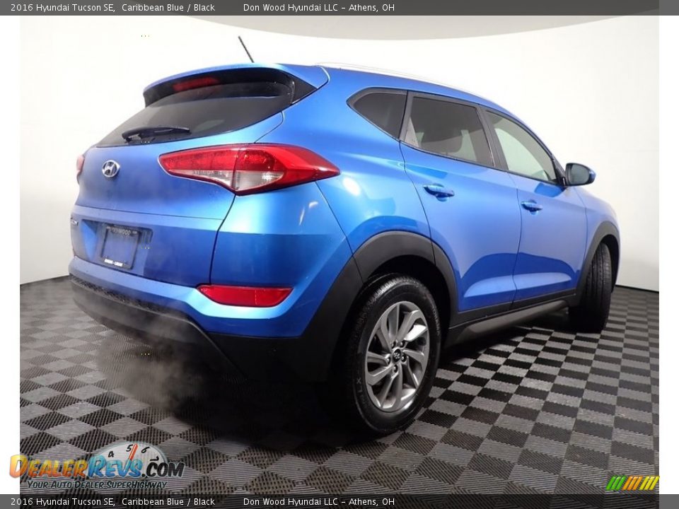 2016 Hyundai Tucson SE Caribbean Blue / Black Photo #16