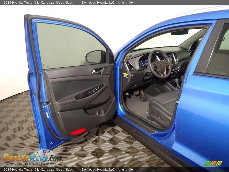 2016 Hyundai Tucson SE Caribbean Blue / Black Photo #18