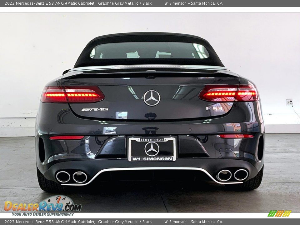 2023 Mercedes-Benz E 53 AMG 4Matic Cabriolet Graphite Gray Metallic / Black Photo #3