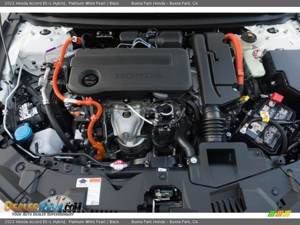 2023 Honda Accord EX-L Hybrid 2.0 Liter DOHC 16-Valve VTC 4 Cylinder Gasoline/Electric Hybrid Engine Photo #11