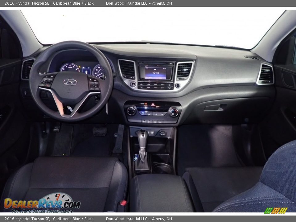 2016 Hyundai Tucson SE Caribbean Blue / Black Photo #22