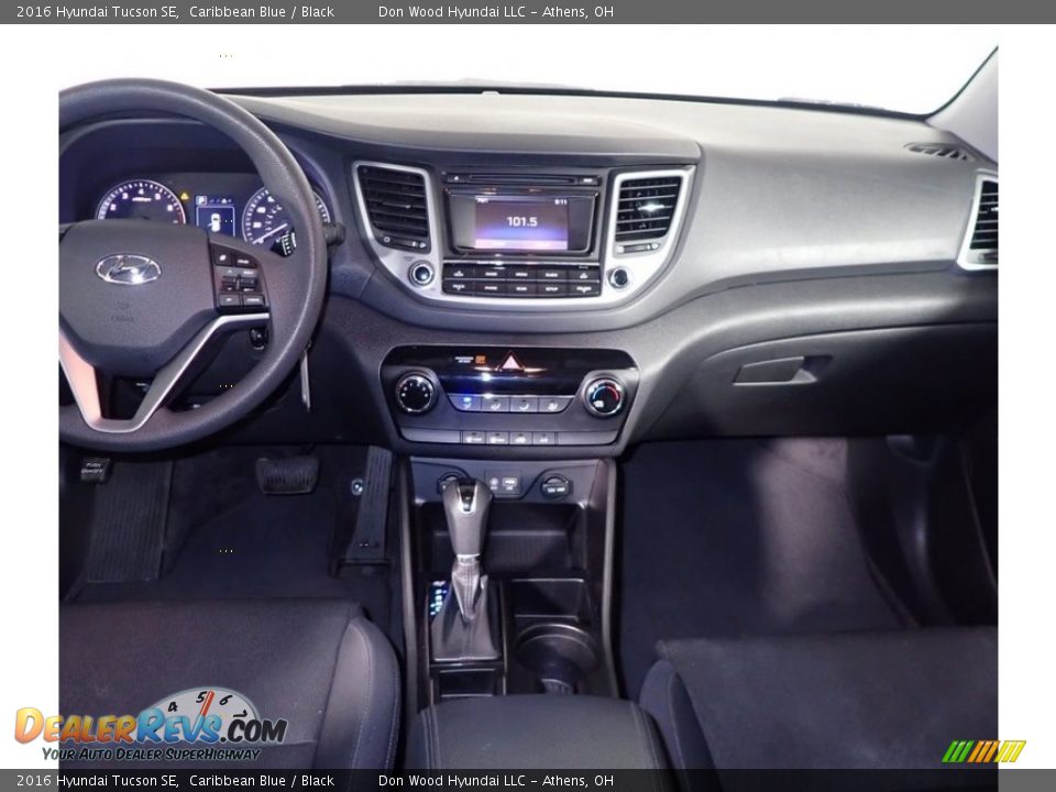 2016 Hyundai Tucson SE Caribbean Blue / Black Photo #23
