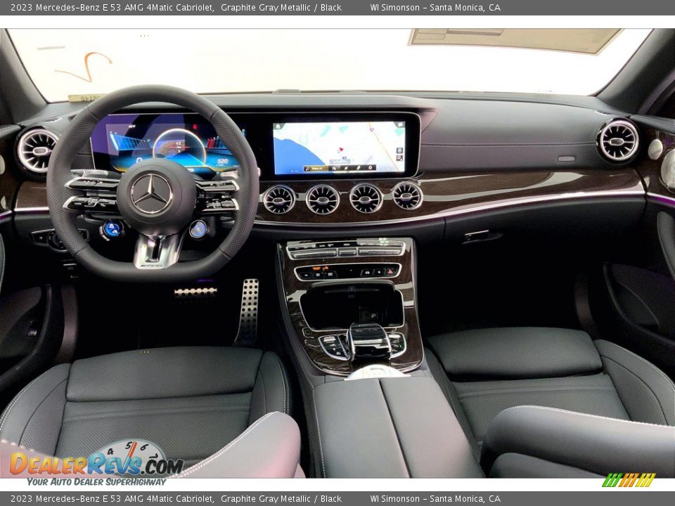 Dashboard of 2023 Mercedes-Benz E 53 AMG 4Matic Cabriolet Photo #6