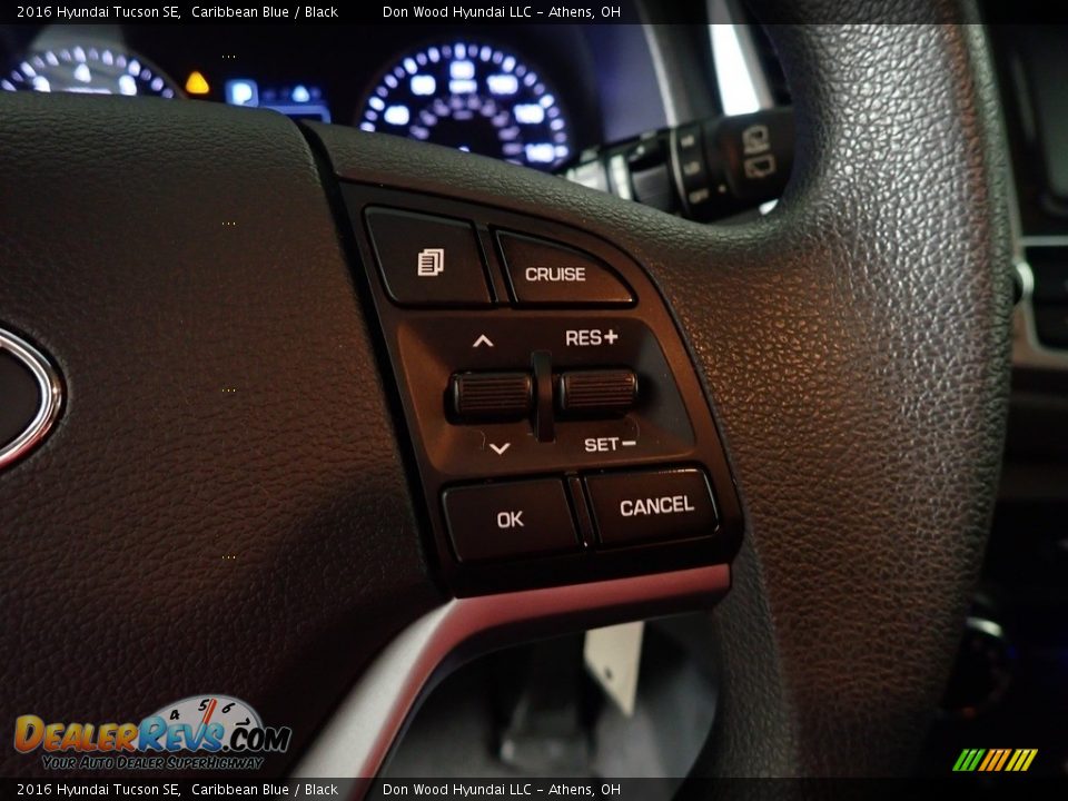 2016 Hyundai Tucson SE Caribbean Blue / Black Photo #27