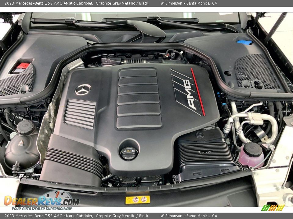 2023 Mercedes-Benz E 53 AMG 4Matic Cabriolet 3.0 Liter Turbocharged DOHC 24-Valve VVT Inline 6 Cylinder w/EQ Boost Engine Photo #9