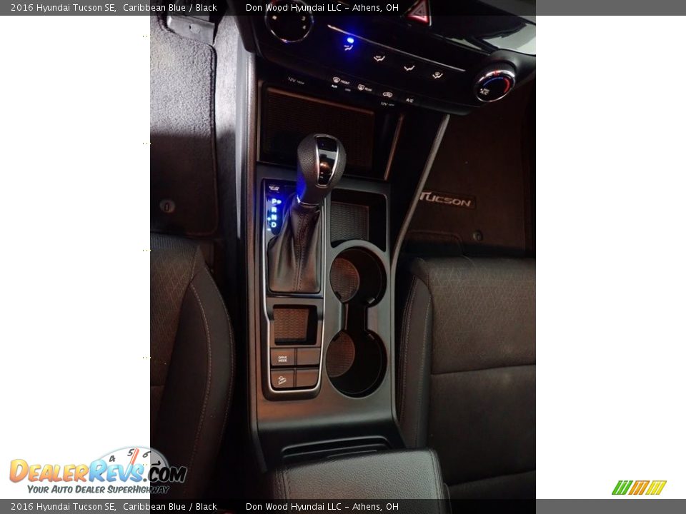 2016 Hyundai Tucson SE Caribbean Blue / Black Photo #29