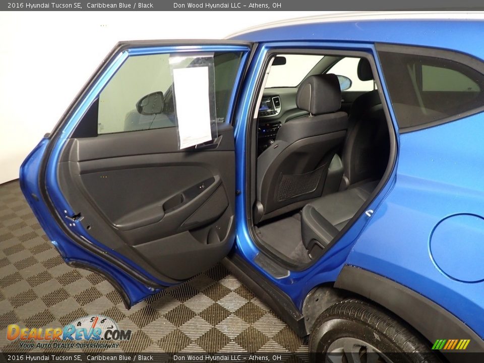 2016 Hyundai Tucson SE Caribbean Blue / Black Photo #31