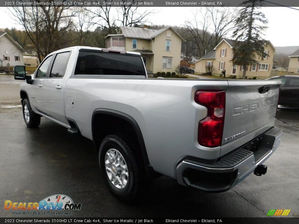 2023 Chevrolet Silverado 3500HD LT Crew Cab 4x4 Silver Ice Metallic / Jet Black Photo #11