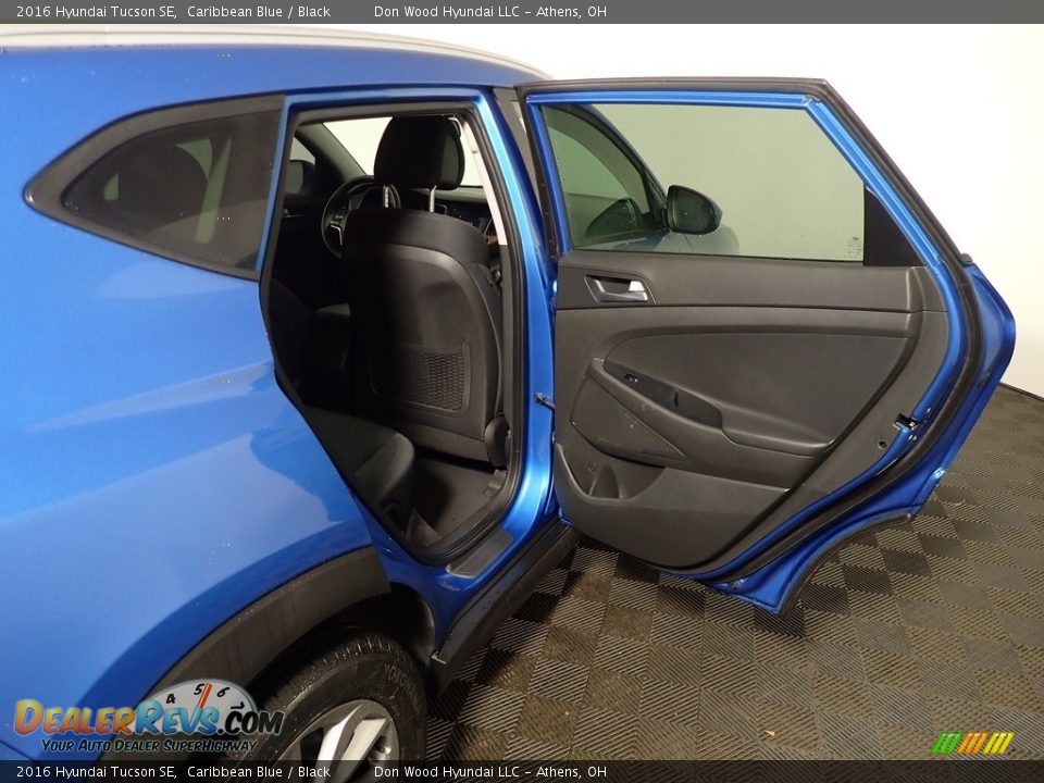 2016 Hyundai Tucson SE Caribbean Blue / Black Photo #33