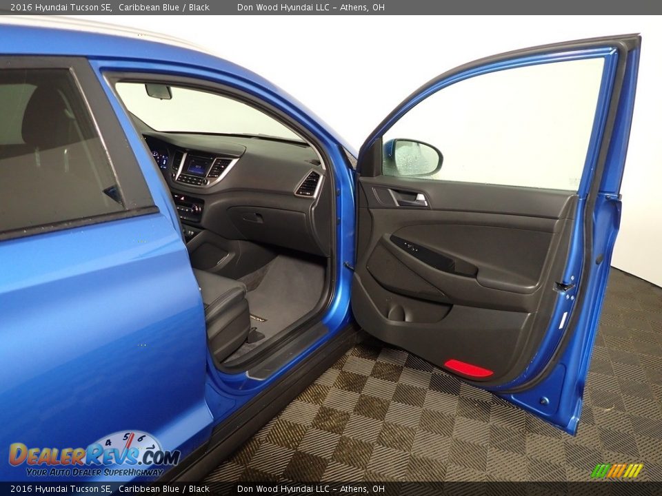 2016 Hyundai Tucson SE Caribbean Blue / Black Photo #35