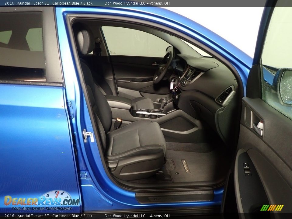 2016 Hyundai Tucson SE Caribbean Blue / Black Photo #36