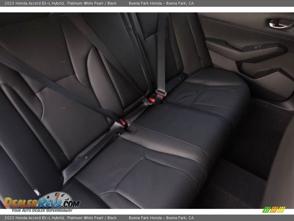 Rear Seat of 2023 Honda Accord EX-L Hybrid Photo #31