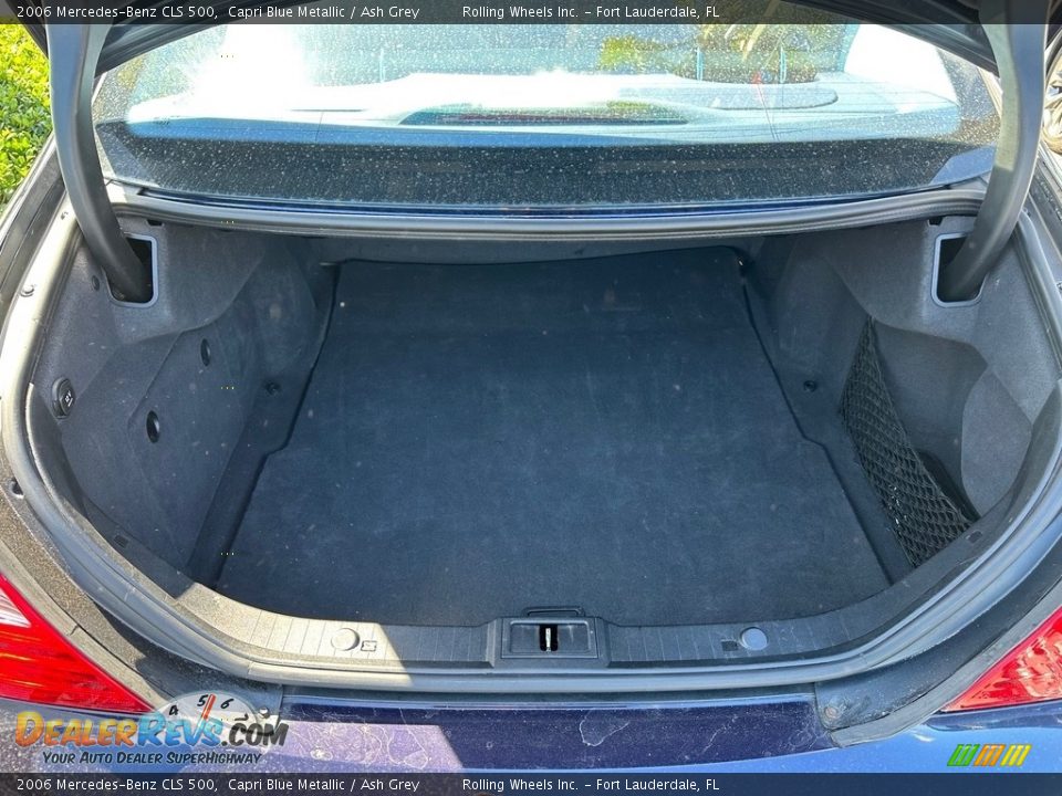 2006 Mercedes-Benz CLS 500 Capri Blue Metallic / Ash Grey Photo #29