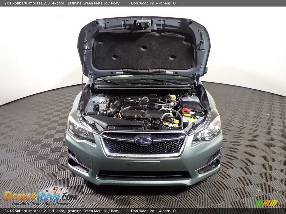 2016 Subaru Impreza 2.0i 4-door Jasmine Green Metallic / Ivory Photo #5