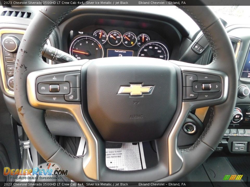 2023 Chevrolet Silverado 3500HD LT Crew Cab 4x4 Steering Wheel Photo #26