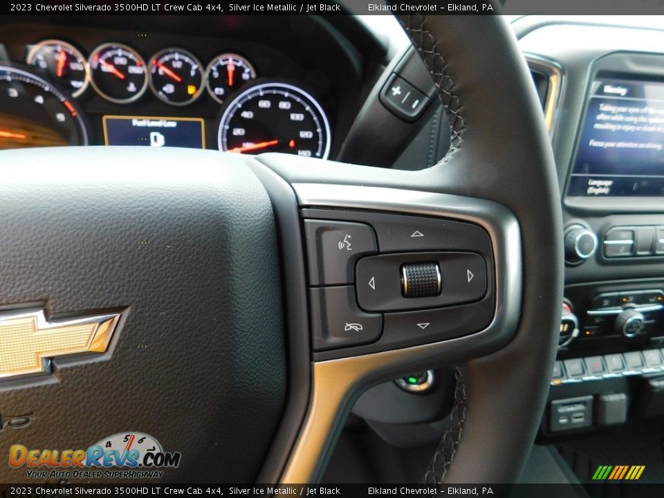 2023 Chevrolet Silverado 3500HD LT Crew Cab 4x4 Steering Wheel Photo #27
