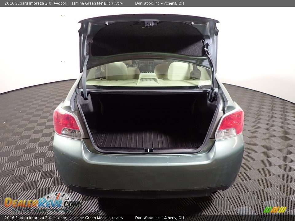 2016 Subaru Impreza 2.0i 4-door Jasmine Green Metallic / Ivory Photo #12